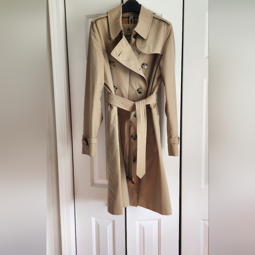 Burberry Kensington Trench Coat 6 USA size